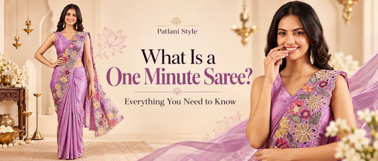 What Is a One Minute Saree? Everything You Need to Know