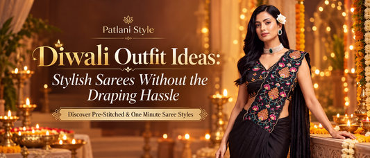 Diwali Outfit Ideas: Stylish Sarees Without the Draping Hassle