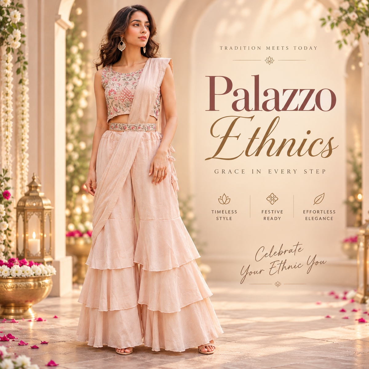Palazzo Saree