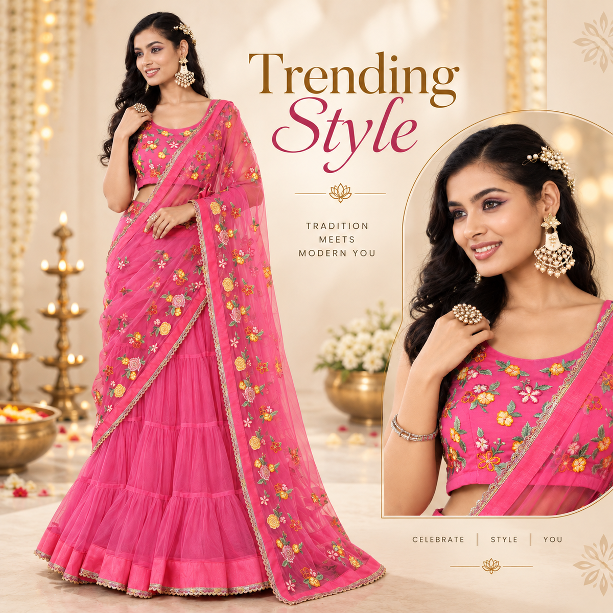 Lehenga Saree